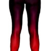 Black/Red Ombre Legging