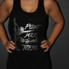 Point your F#*king toes BLACK Twist Back Tank