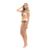 Asymmetric bikini top POWDER 00/NUDE 02