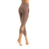 Slim warm-up pants nude 02 (fold over)