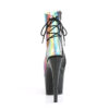 ADORE-1018C-RB Rainbow PVC/Black