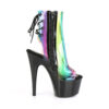 ADORE-1018C-RB Rainbow PVC/Black