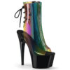 ADORE-1018C-RB Rainbow PVC/Black