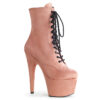 ADORE-1020FS Baby Pink Faux Suede/Baby Pink Faux Suede
