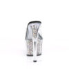 ADORE-701CG Clear/Silver Confetti Glitter