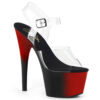 ADORE-708BR Clear/Red-Black