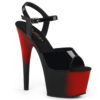 ADORE-709BR Black Patent/Red-Black