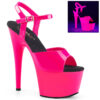 ADORE-709UV Neon Hot Pink Patent /Neon Hot Pink