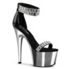 ADORE-769RS Black/Silver Chrome