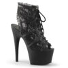 ADORE-796LC Black Mesh Lace/Black Matte