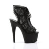 ADORE-796LC Black Mesh Lace/Black Matte