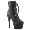 Size US8 &#8211; ASPIRE-1020 Black Faux Leather/Black Matte
