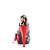 BETTIE-13 Black Patent-Red (Sacred Hearts)