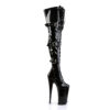 BEYOND-3028 Black Stretch Patent/Black