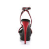 BLONDIE-631-2 Black Red Patent