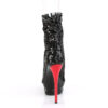 BLONDIE-R-1008 Black Sequins/Black-Red