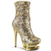 BLONDIE-R-1009 Gold Sequins/Gold Chrome