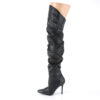 CLASSIQUE-3011 Black Faux Leather