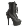 Size US11 &#8211; DELIGHT-1020 Black Leather/Black