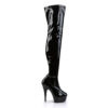 DELIGHT-3000 Black Stretch Patent/Black