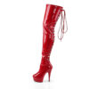 DELIGHT-3063 Red Stretch Patent/Red