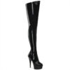 DELIGHT-4000 Black Stretch Patent/Black