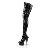 DELIGHT-4000 Black Stretch Patent/Black