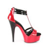 DELIGHT-663 Red-Black Pat/Red-Black