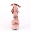 DELIGHT-679 B. Pink Faux Suede/B. Pink Matte