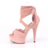 DELIGHT-679 B. Pink Faux Suede/B. Pink Matte