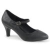 DIVINE-440 Black Faux Leather