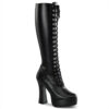 ELECTRA-2023 Black Stretch Faux Leather