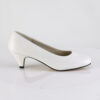 FEFE-01 White Faux Leather