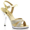 FLAIR-419(G) Gold Multi Glitter/Clear