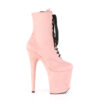 FLAMINGO-1020FS Baby Pink Faux Suede/Baby Pink Faux Suede