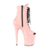 FLAMINGO-1021FS Baby Pink Faux Suede/Baby Pink Faux Suede