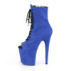 FLAMINGO-1021FS Royal Blue Faux Suede