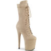 FLAMINGO-1050FS Beige Faux Suede/Beige Faux Suede