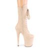 FLAMINGO-1050FS Beige Faux Suede/Beige Faux Suede