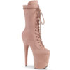 FLAMINGO-1050FS Dusty Blush Faux Suede/Dusty Blush F.Suede