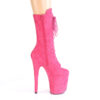 FLAMINGO-1050FS Hot Pink Faux Suede/Hot Pink Faux Suede