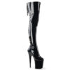 FLAMINGO-3063 Black Stretch Patent/Black