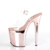 FLAMINGO-808 Clear/Rose Gold Chrome &#8211; Size 5