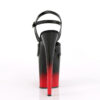 FLAMINGO-809BR-H Black Patent/Black-Red