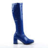 GOGO-300 Navy Blue Stretch Patent