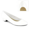 GWEN-01 White Faux Leather