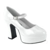 MARYJANE-50 White Patent