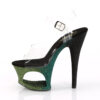 MOON-708OMBRE Clear/Emerald-Black Ombre