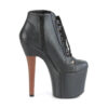 RADIANT-1005 Black Faux Leather/Black Faux Leather