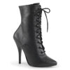 SEDUCE-1020 Black Faux Leather